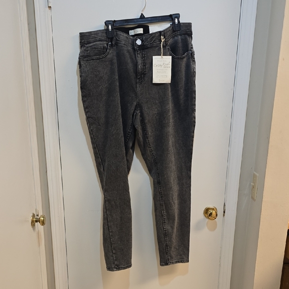 Denim - 18W Gray Women's Jeans
